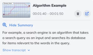 How to take notes with AI summaries