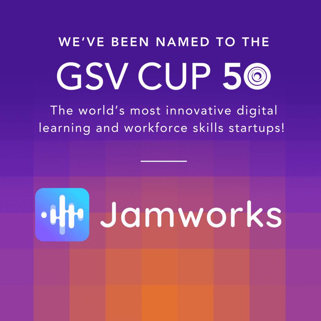 Banner showing that Jamworks has been selected for the GSV Cup 50